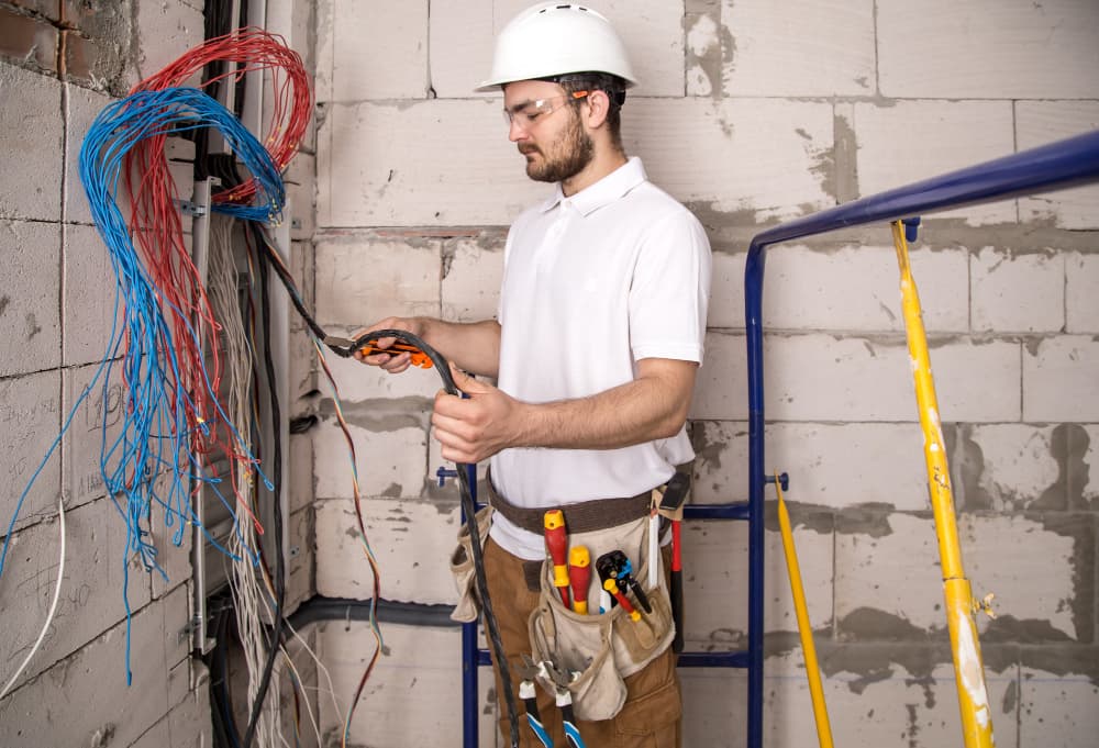 Home wiring installation project